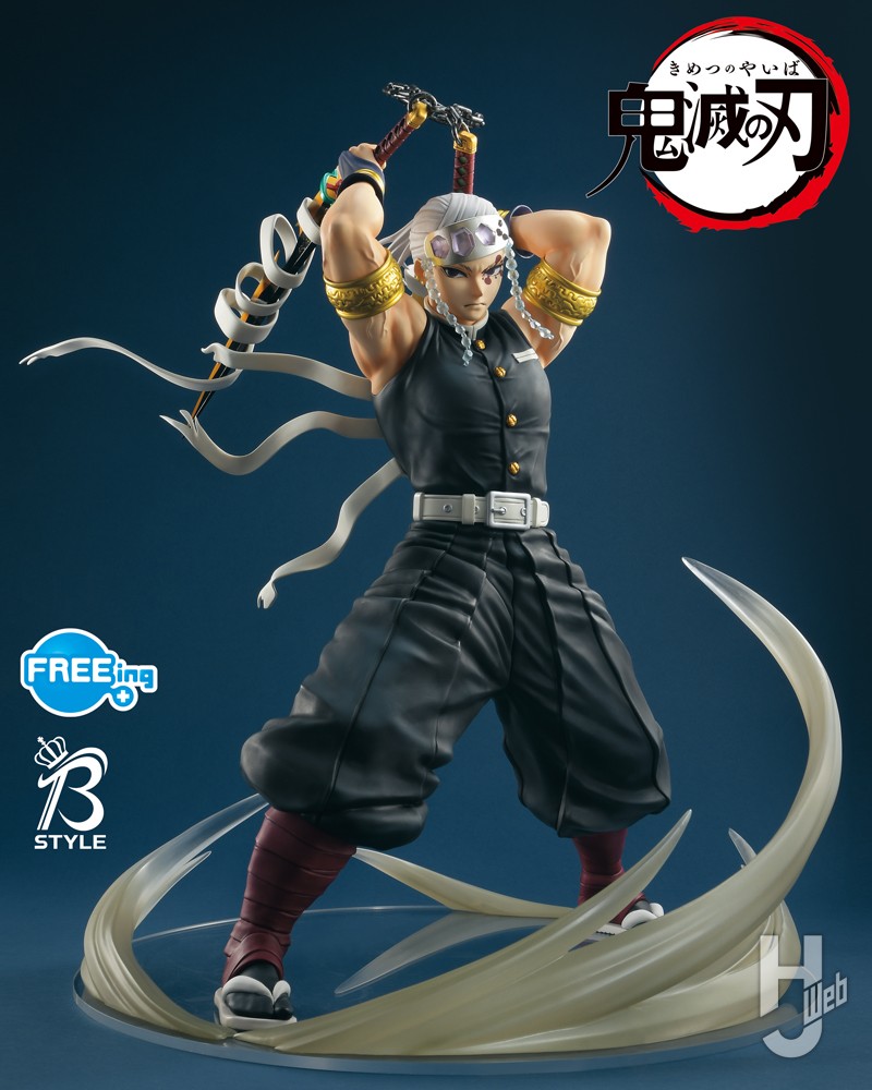 ド派手に行くぜ！！ “音柱”宇髄天元が全高約56cmのビッグサイズで参戦