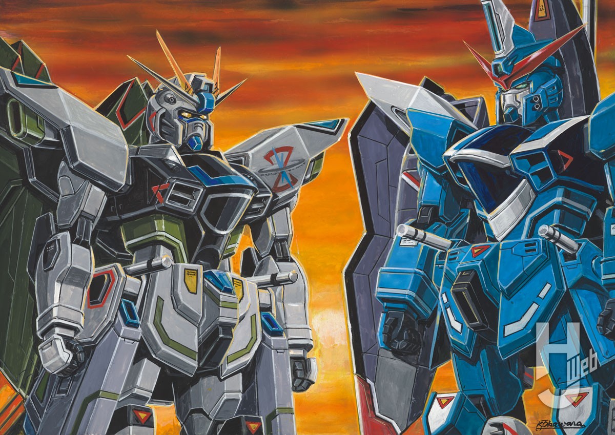 フリーダムガンダム」＆「ジャスティスガンダム」のリアルタイプカラー