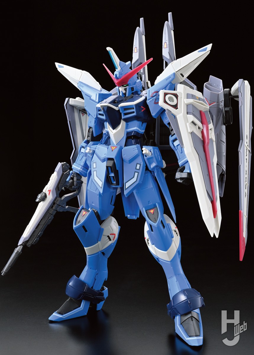 MGキットでリアルタイプカラーのフリーダムガンダム＆ジャスティス