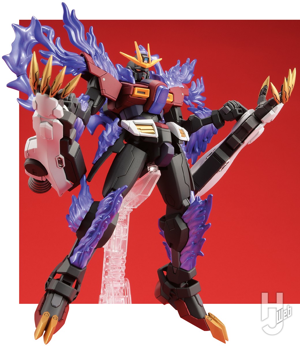 トライバーニングガンダムをライバル機風に！ カラーリングと