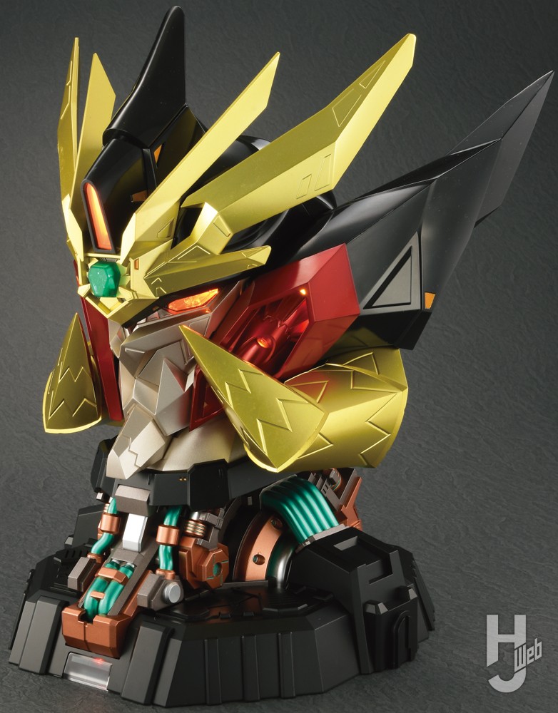 AMAKUNI機神よりジェネシックガオガイガーのヘッドディスプレイモデル
