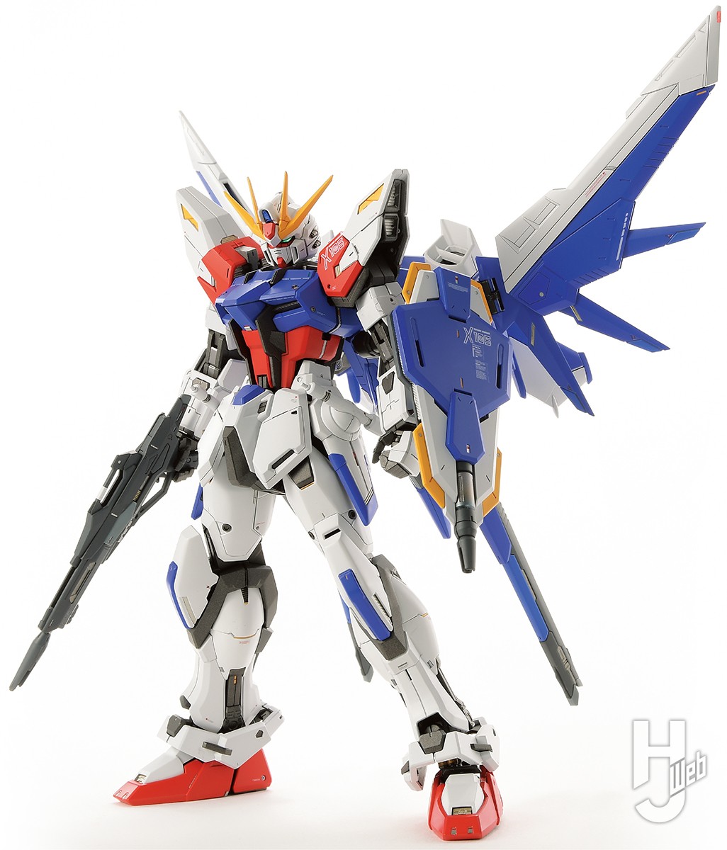 各所をディテールアップ！ ガンダムウェポンズ掲載「MGビルド