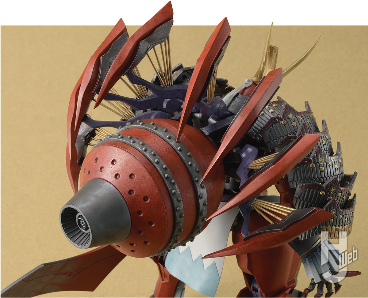 ツルギ形態の「三世村正」がMODEROID化。後ハメ加工とバランス調整で