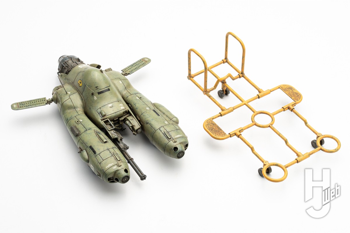 Ma.K.の世界を広げる1/35スケールにて、完全新規金型のファルケが登場