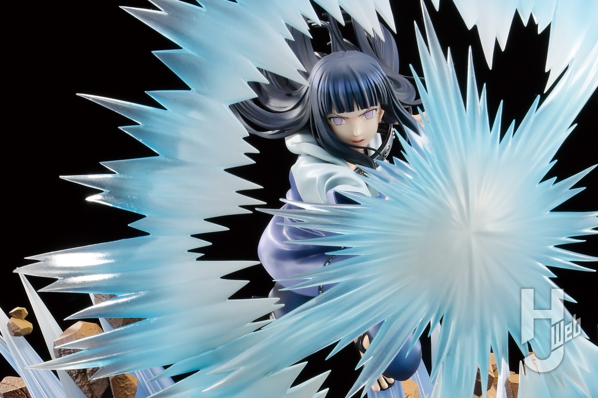 八卦空掌”を繰り出す日向ヒナタを大迫力に表現！ 再販情報やジャンプ