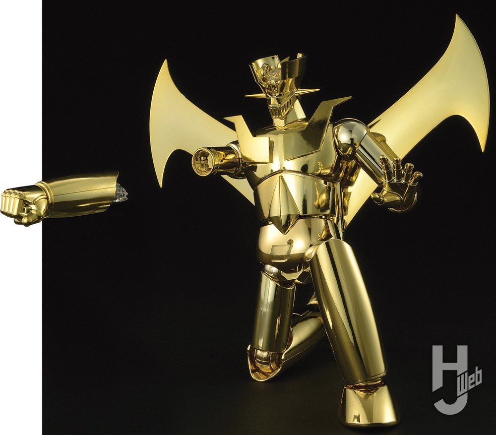 超合金50周年！ 黄金に輝く「マジンガーZ」発売決定!! 眩い全貌を確認