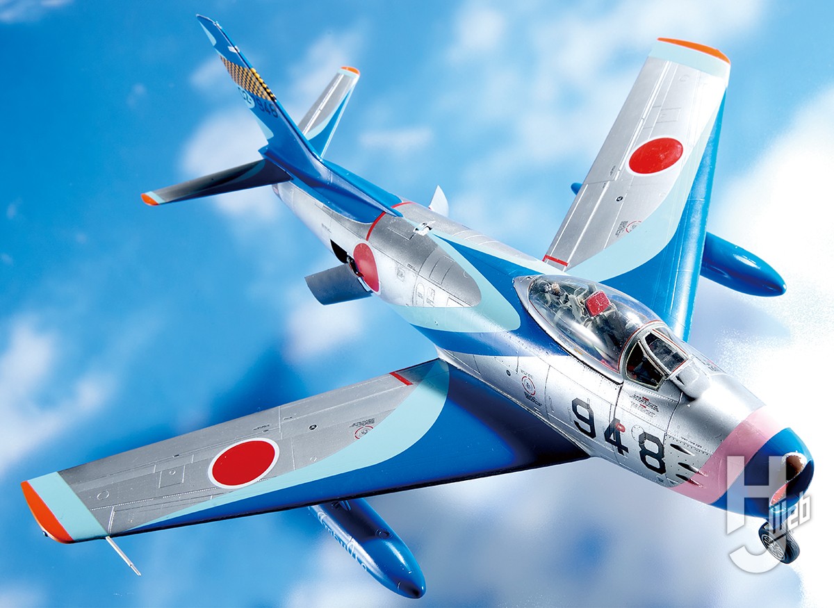 航空自衛隊初の本格的ジェット戦闘機「F-86Fセイバー」を初代特別塗装