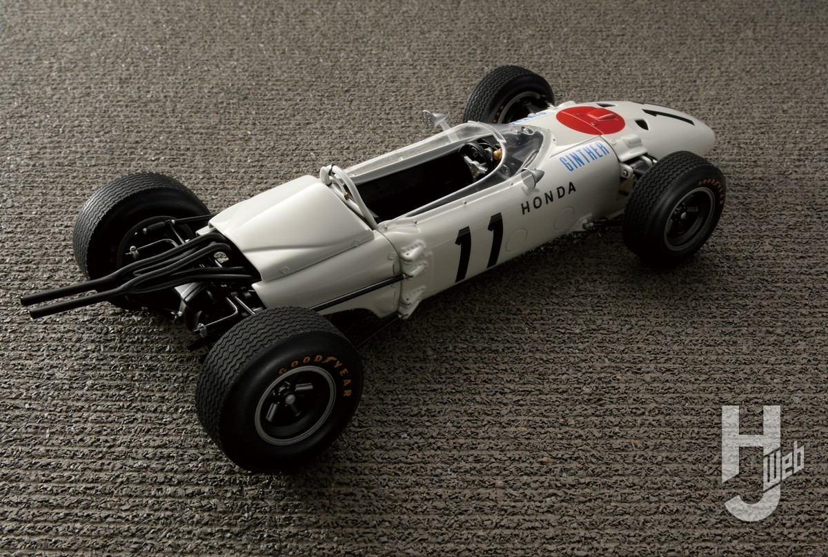 ハセガワの“スーパーディテール”で甦る！ホンダの伝説的マシン「F1