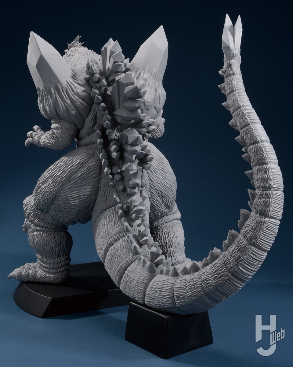 全高約36cm！ “破壊神”「スペースゴジラ」の原型を公開！シリーズ最大