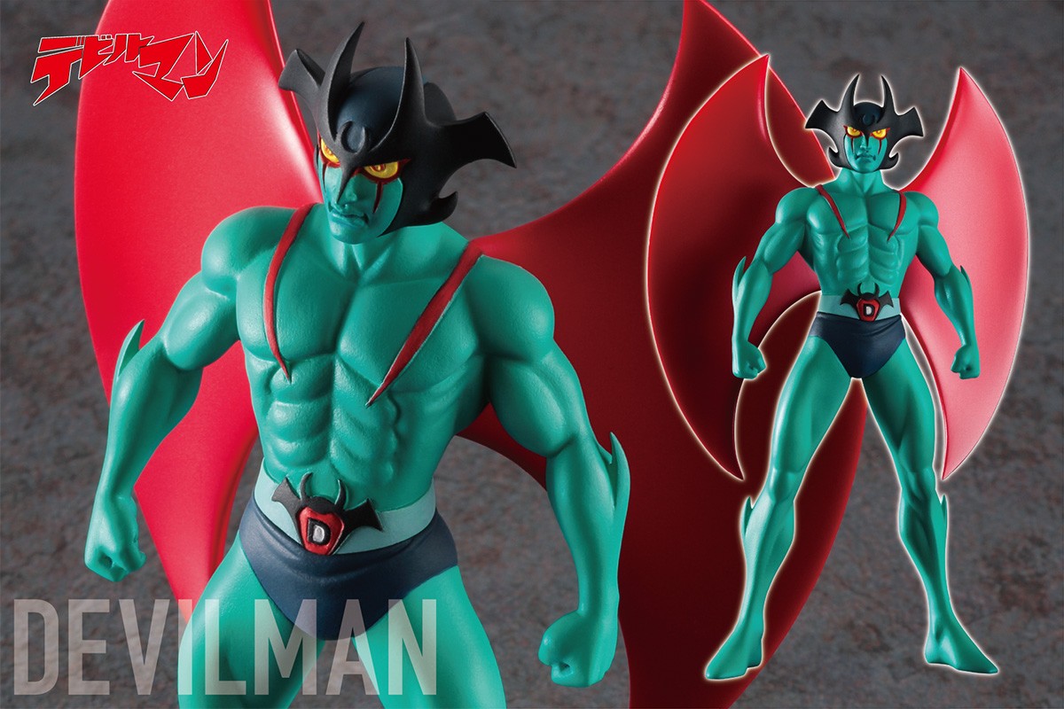 ハセガワ 7月発売新製品】TVアニメ版「デビルマン」をレジンキット化