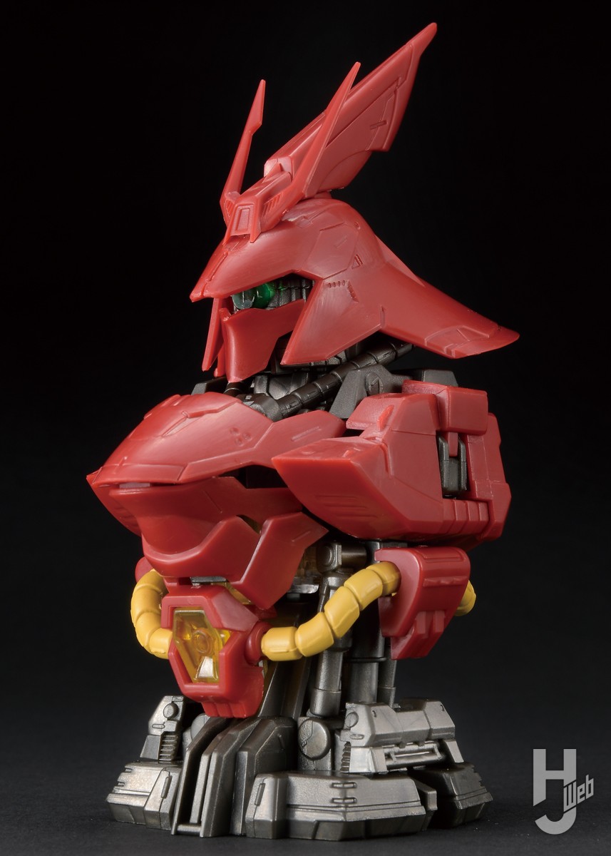 今月発売！メカニカルバスト「サザビー」メカディティールと発光