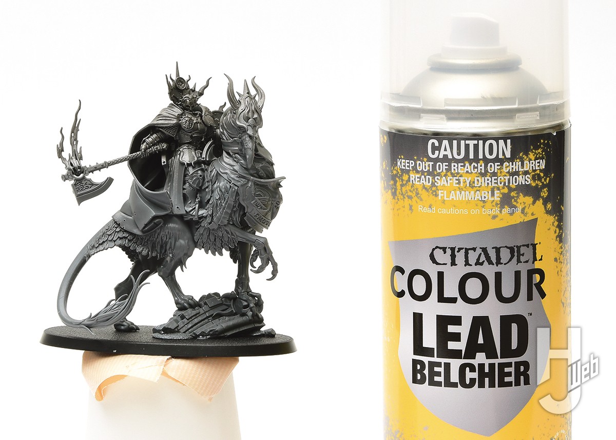 シタデルカラーで手早く塗装！缶スプレー＋筆塗りでお気に入りの