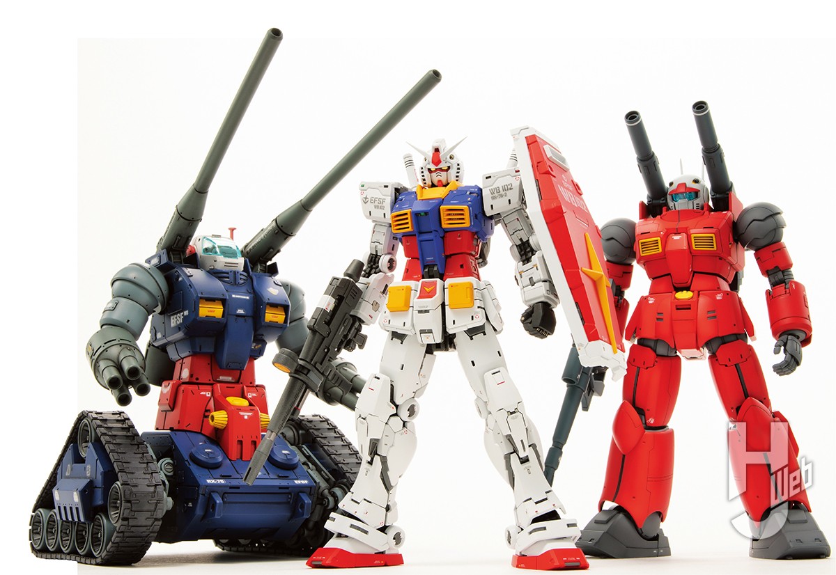 RGガンダム Ver.2.0をブラッシュアップ！ 最新キットを活かしつつ細部