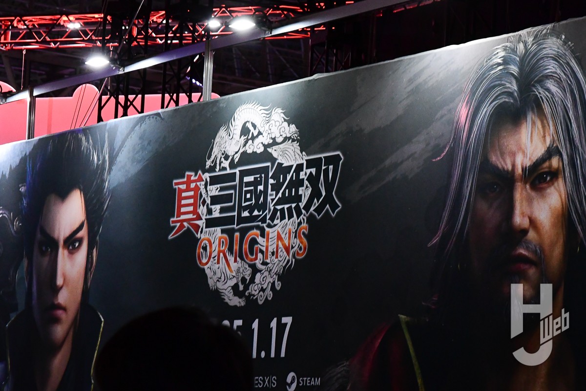 真・三國無双 ORIGINS』が世界最速試遊！ビッグサイズの呂布の