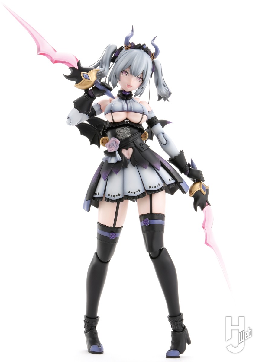 アルカナディア』最新キット！悪魔型の「ソフィエラ」を髪の追加と