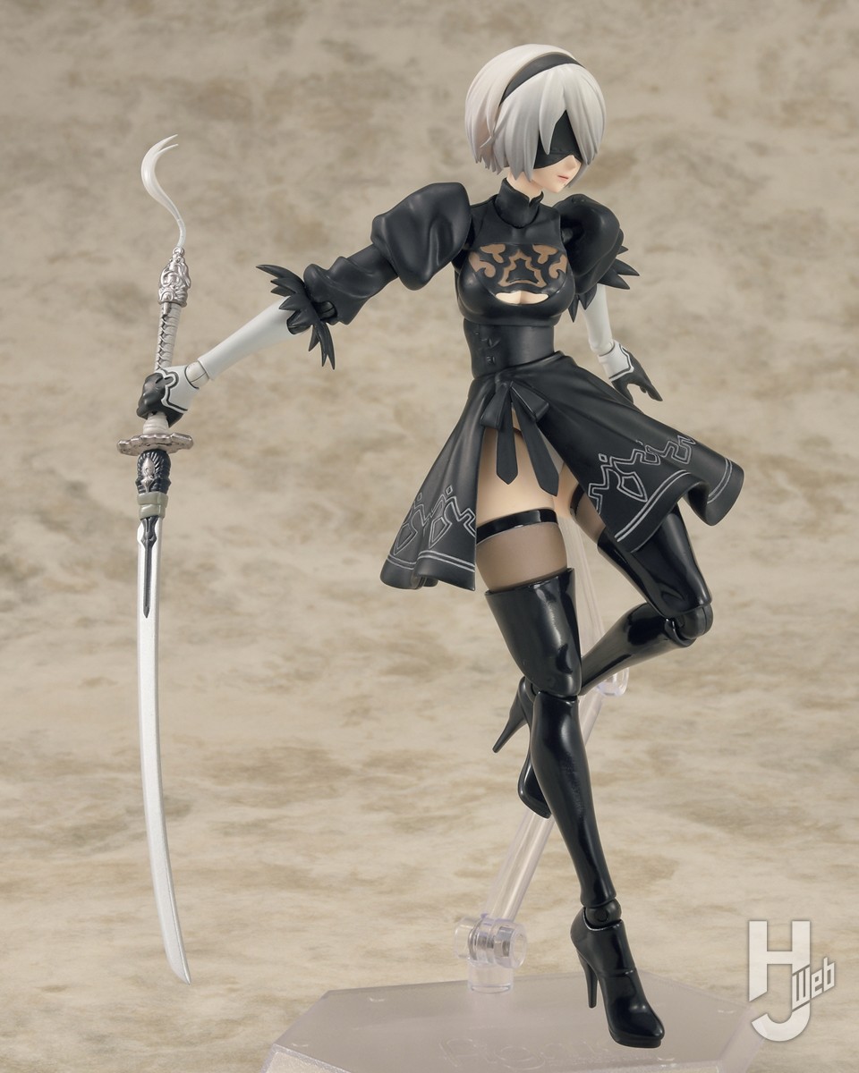 アニメ『NieR:Automata Ver1.1a』』より、2B（ヨルハ二号B型）がfigma