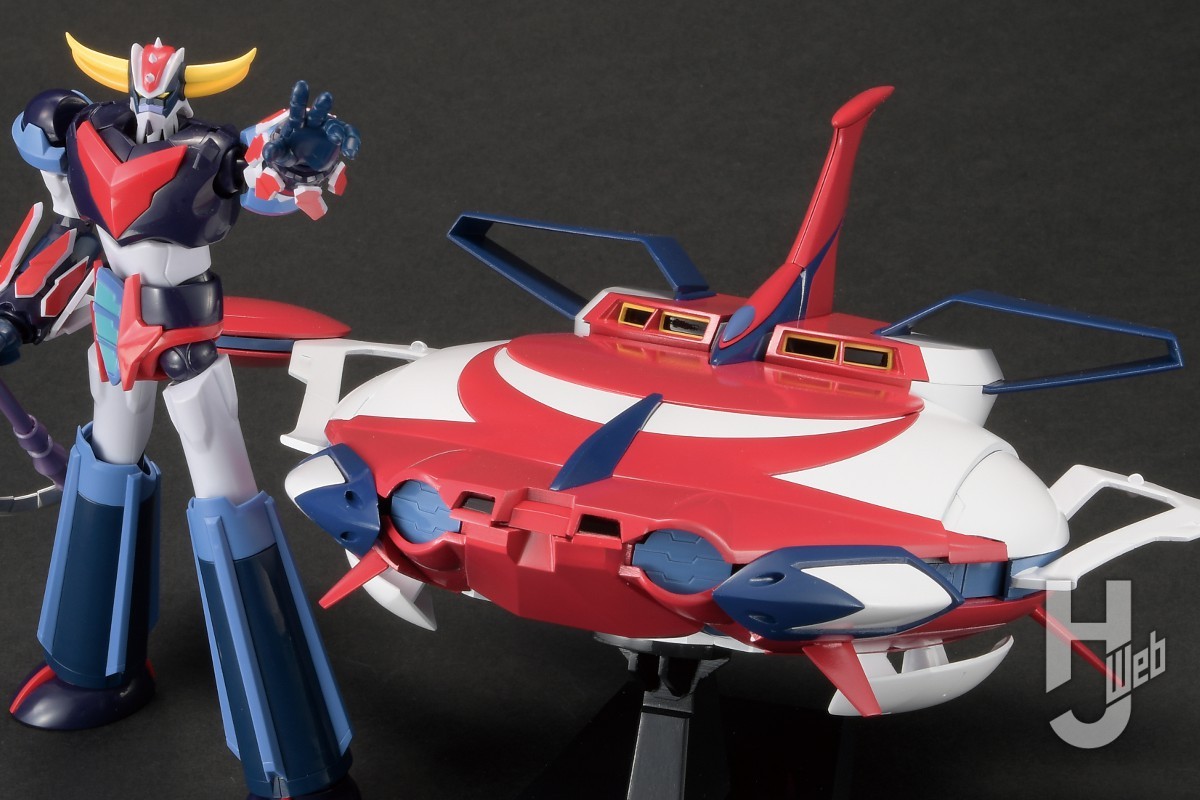 グレンダイザーU』登場の巨大UFO「スペイザー」がROBOT魂のオプション