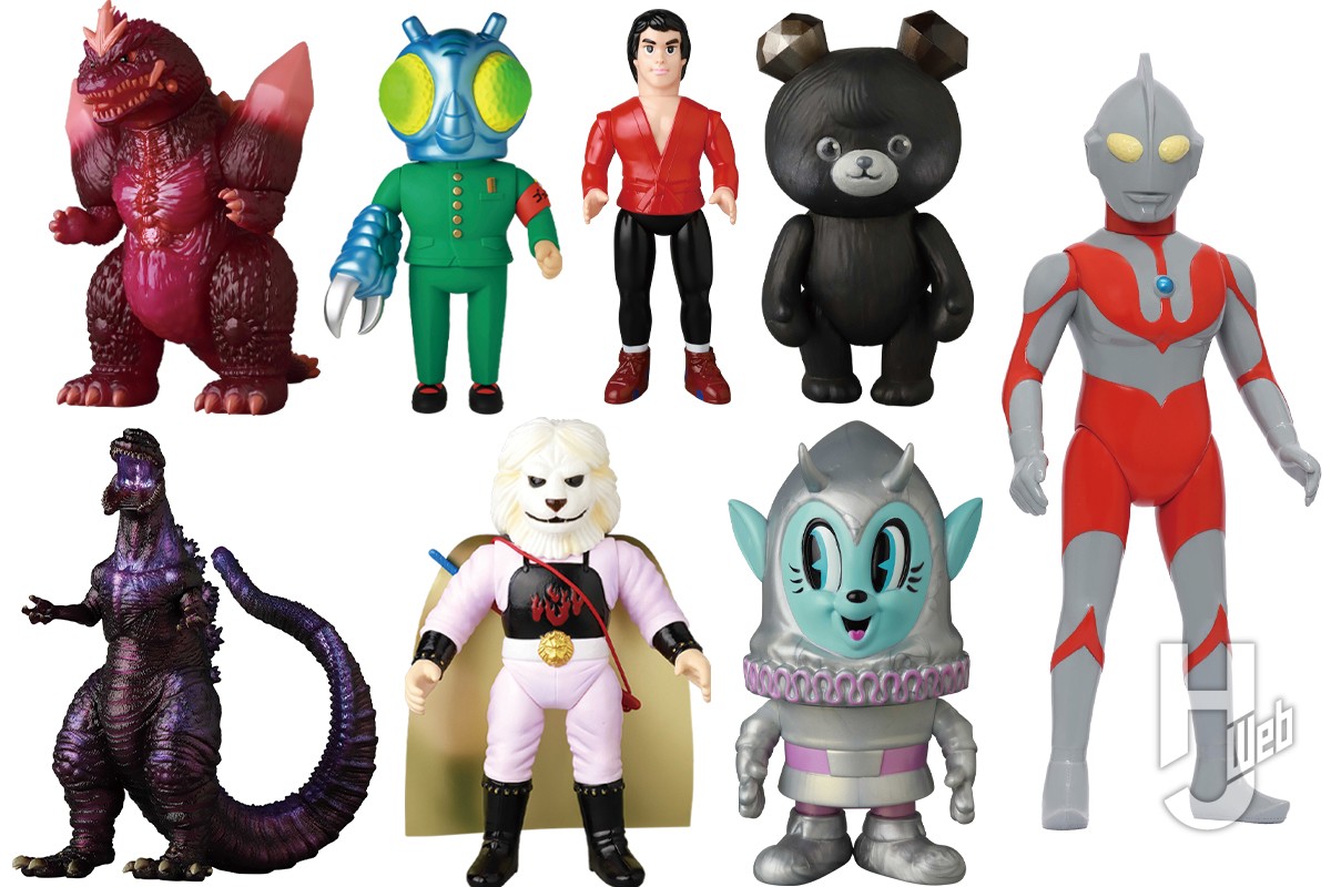 最新ソフビ・フィギュア情報】「ジラース (2期)」「怪獣8号」、一文字