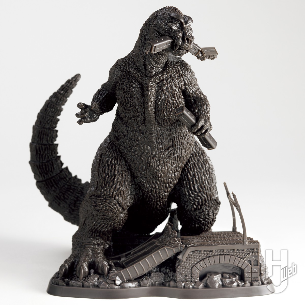 松村造形ゴジラ”塗装サンプル公開。歴代のさまざまなゴジラの