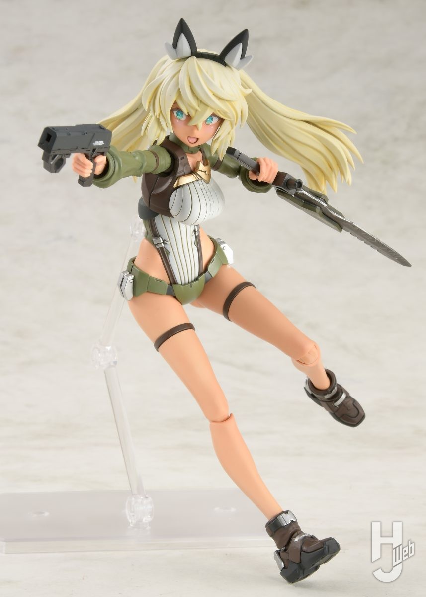 大型サブアーム装備の“超火力満載ガール”！30MS「セスティエ［カラーC