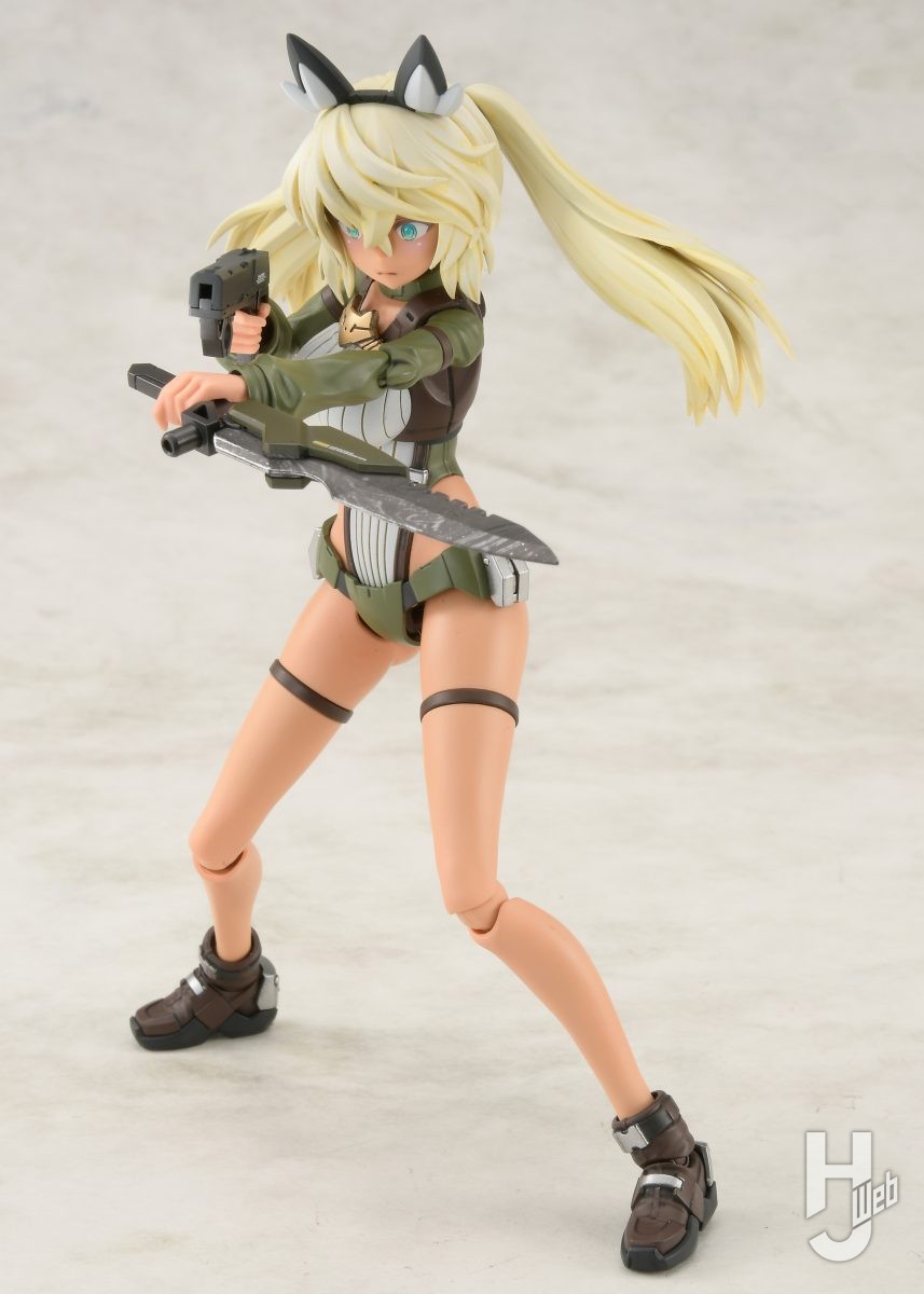 大型サブアーム装備の“超火力満載ガール”！30MS「セスティエ［カラーC