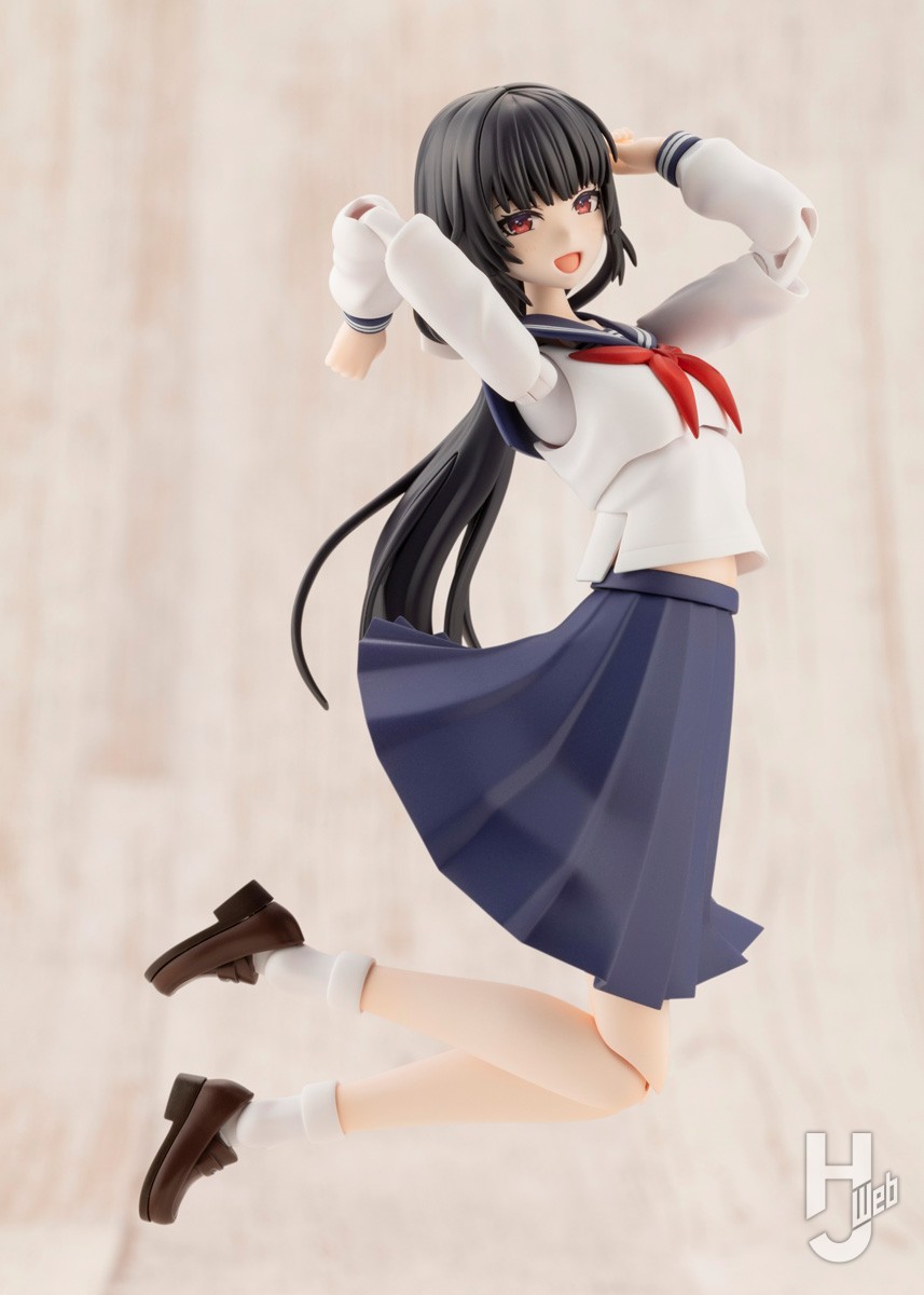 コトブキヤ最新ガールズプラモ】創彩少女庭園「薬師寺 久遠【桃桜高校