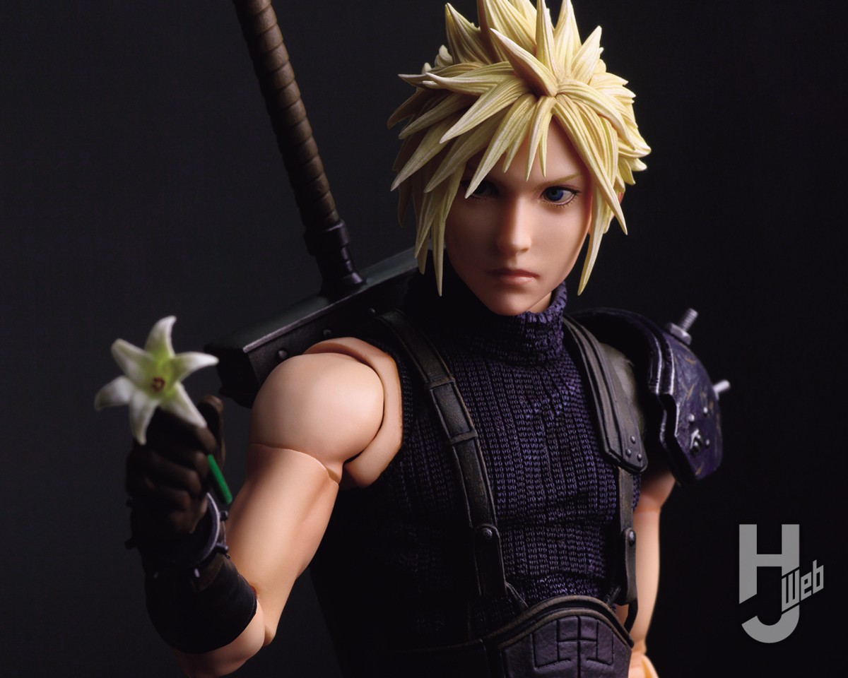FF7リバース』クラウドがアクションフィギュア「PLAYARTS真」に