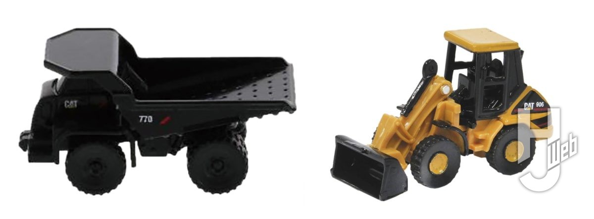 カプセルトイ】CATシリーズ建機コレクションVol.6 NEWロゴver & Black