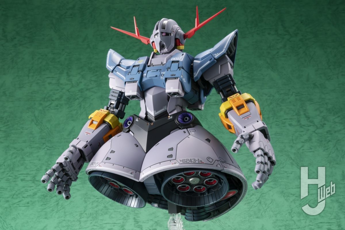 RG ジオングを現行1/144ジオングのトップモデルに！ 丁寧な工作と塗り
