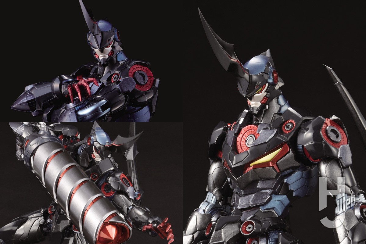 鉄機巧シリーズ最新作に漆黒のガンメン「ラゼンガン」が参戦！公式