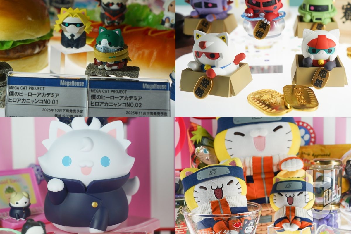 Chibiぬい×MEGA CAT PROJECTの「ニャルト！うずまきナルト」が初公開