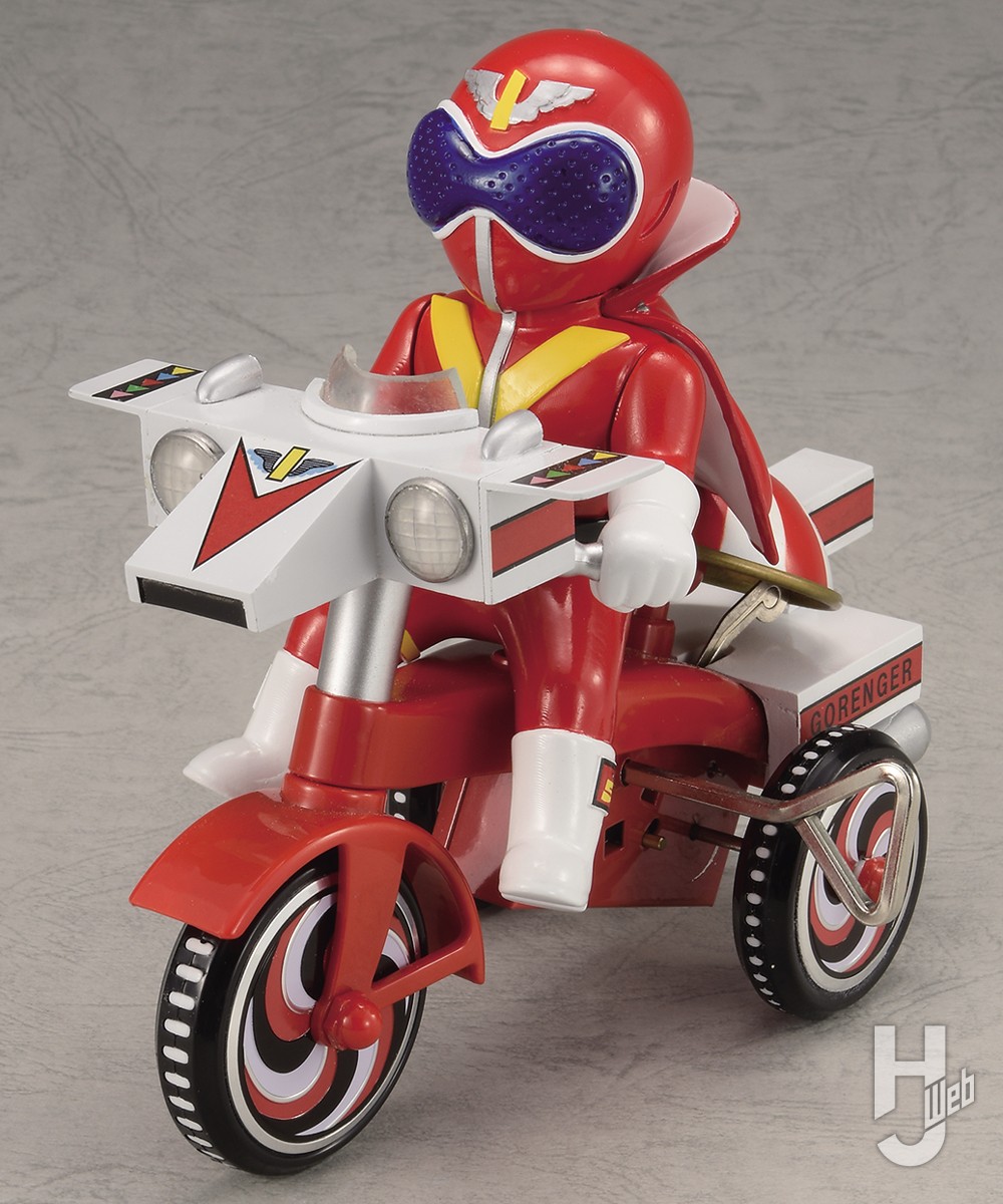 EX三輪車シリーズに『秘密戦隊ゴレンジャー』参戦！EX三輪車シリーズ初