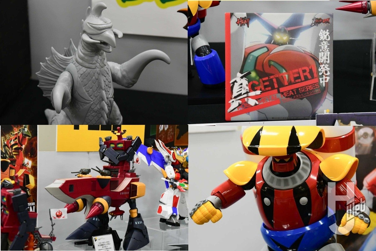 グレートザウルスシリーズ最新作「ガイガン」が初展示！POSE＋ METAL