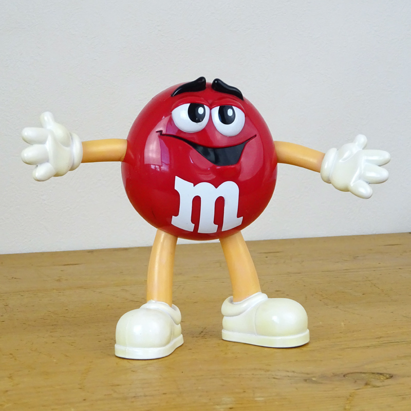 ヴィンテージ M&M レッド フィギュア | アンティークショップ Home