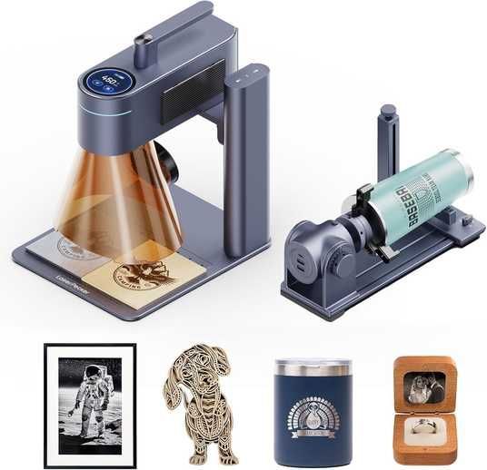 Лазерна гравірувальна машина, 2 типи джерела світла LaserPecker 4