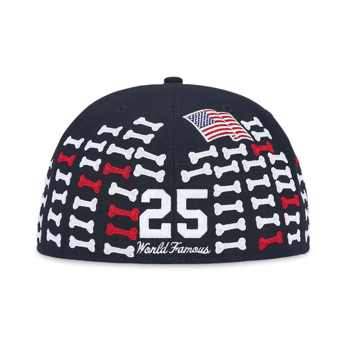 SUPREME × NEW ERA - BONES BOX LOGO CAP NAVY 【FW25H46】 – HOMEGAME