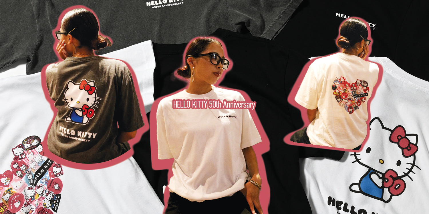 HELLO KITTY 50th Anniversary TシャツがHOMEGAMEより発売中