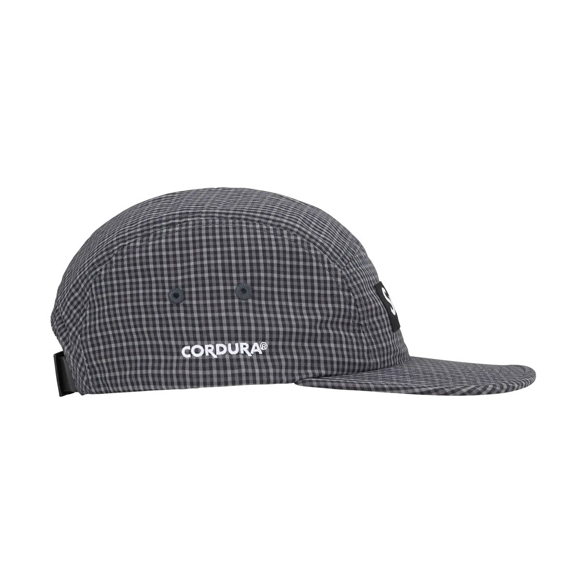 Supreme - Cordura Plaid Camp Cap Black – HOMEGAME TOKYO