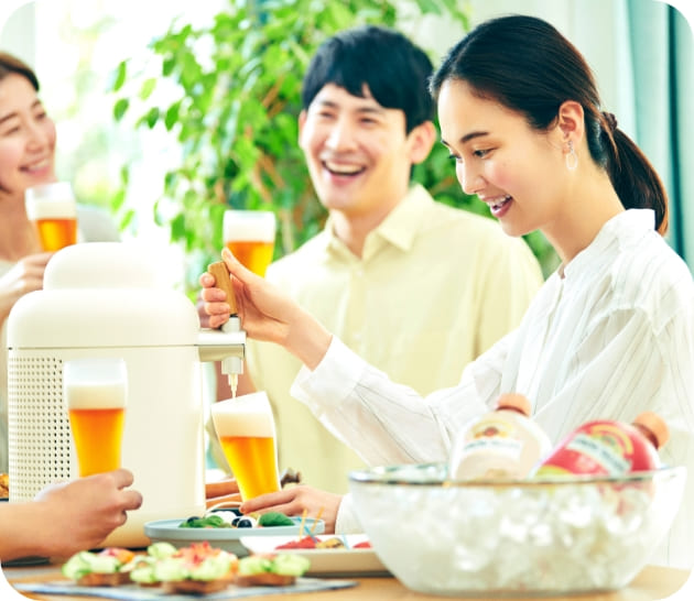 キリン ホームタップ｜自宅で本格ビールを愉しめる家庭用ビールサーバー