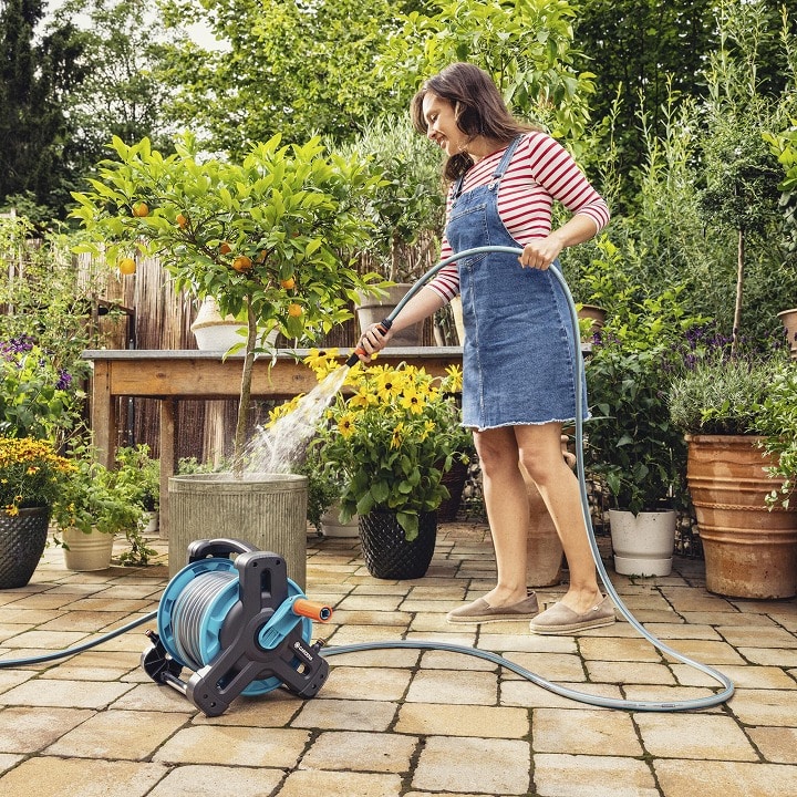 Classic ホースリールセット 10m /A: ガーデンツール | タカショー