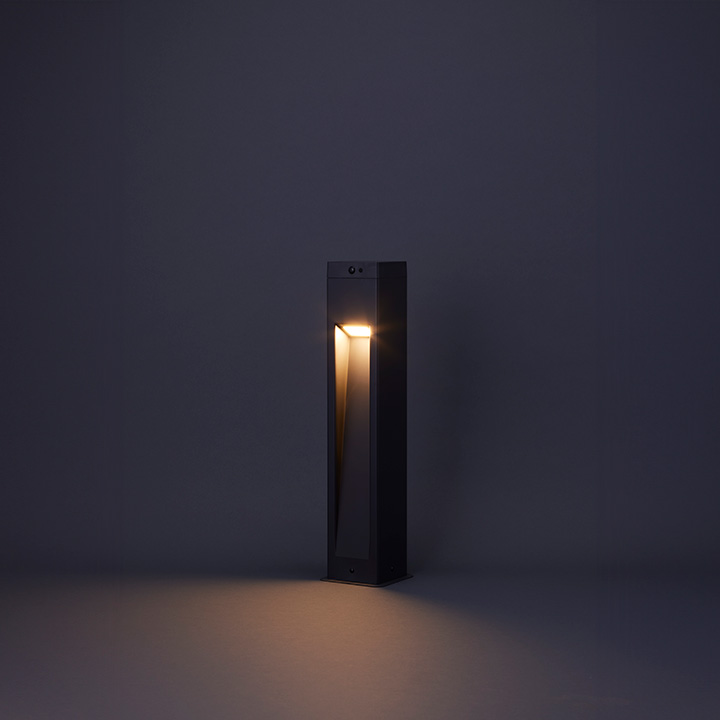 ExLights ソーラーポールライト CUBE /A: ライト・イルミネーション