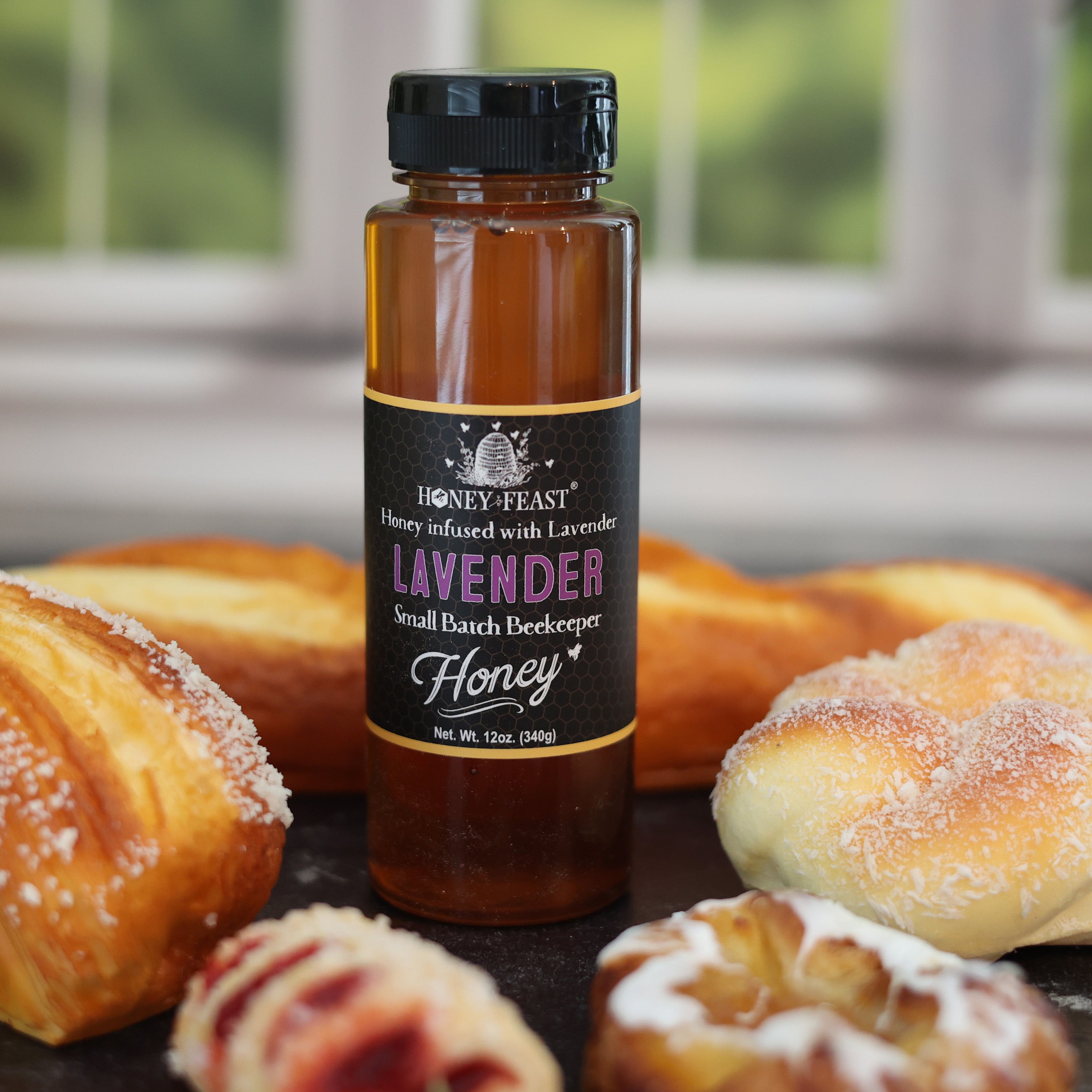 Lavender Honey | Honeyfeast™ | Raw Infused Gourmet Gift – Honey Feast