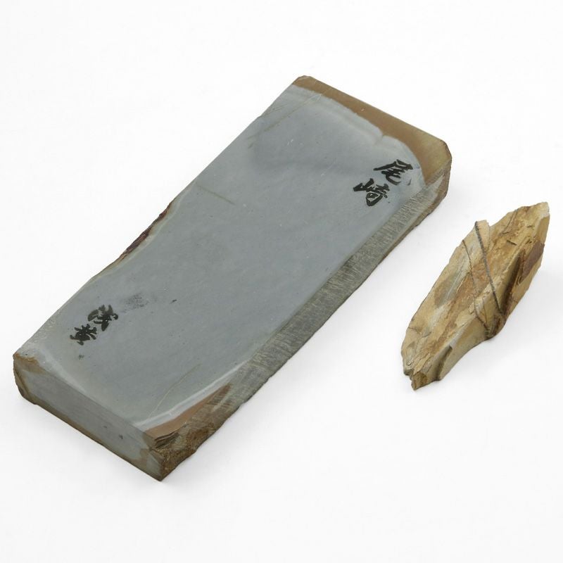 京都 天然砥石 尾崎 水浅黄1 仕上げ砥石 | 厳選 刃物 道具の専門店