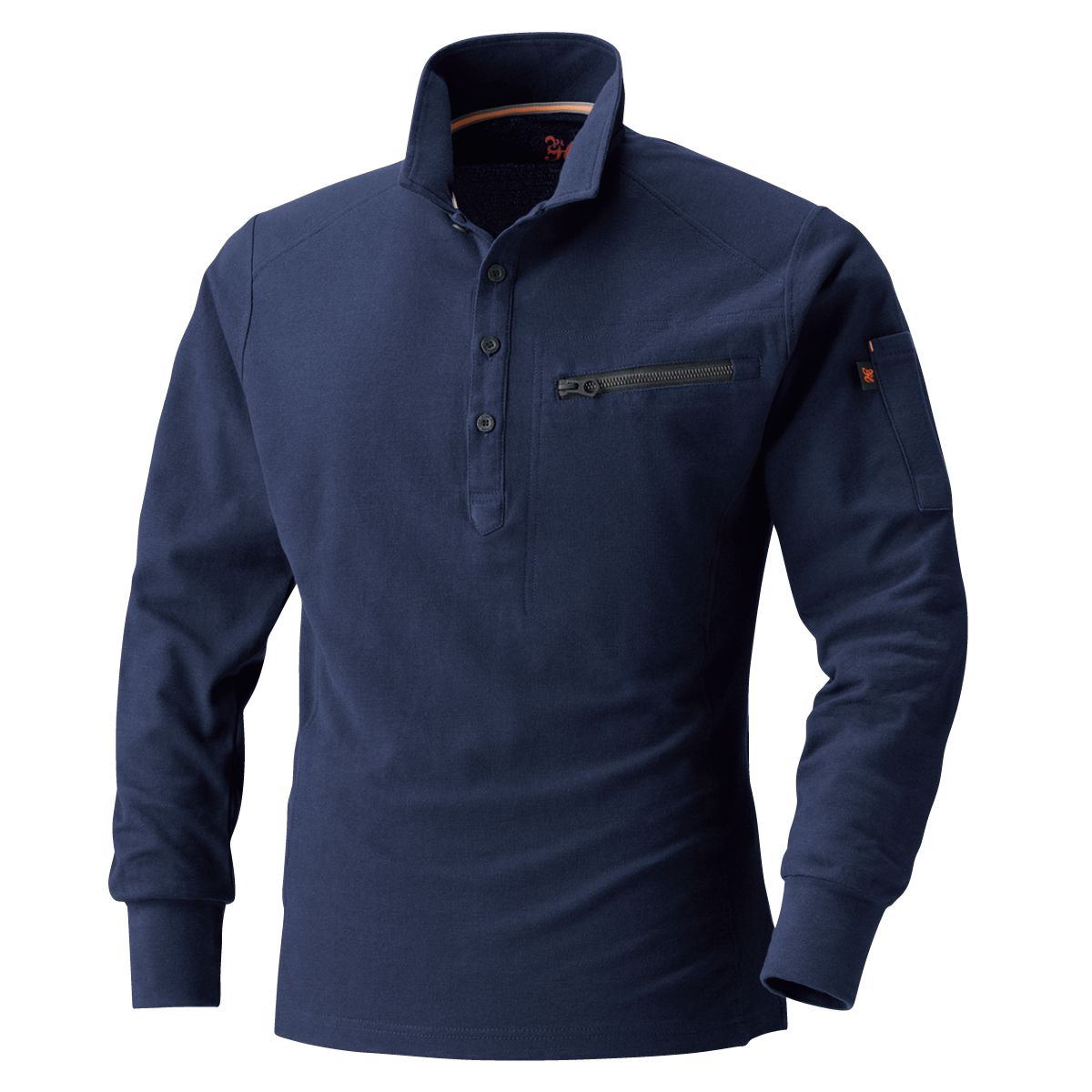 272長袖ポロシャツ - HOOH VILEA 作業着と電動ファン付き快適ウェアの