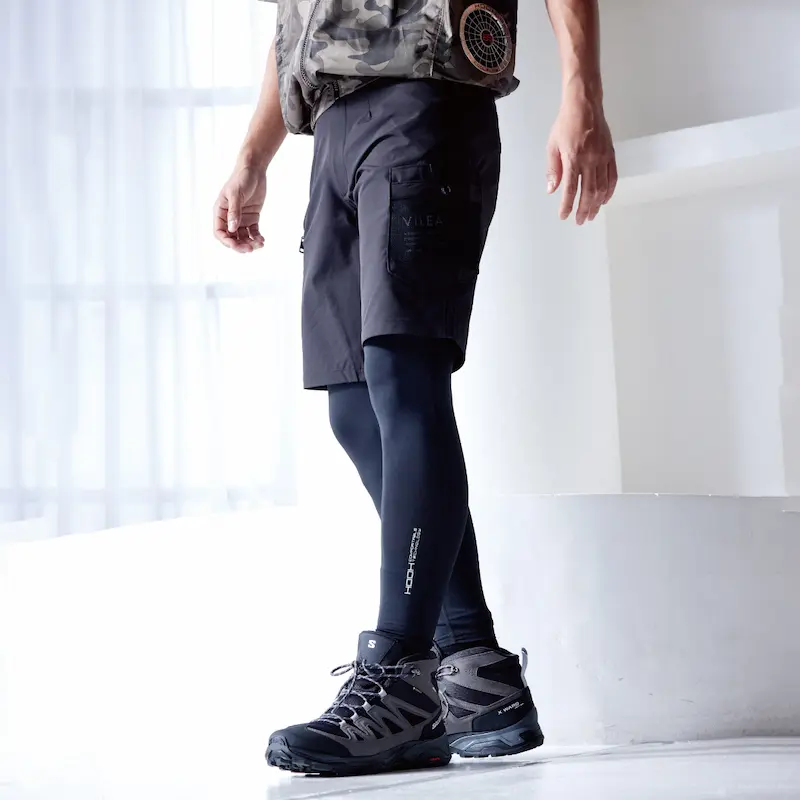 283クールコンプレッションパンツ - HOOH VILEA 作業着と電動ファン