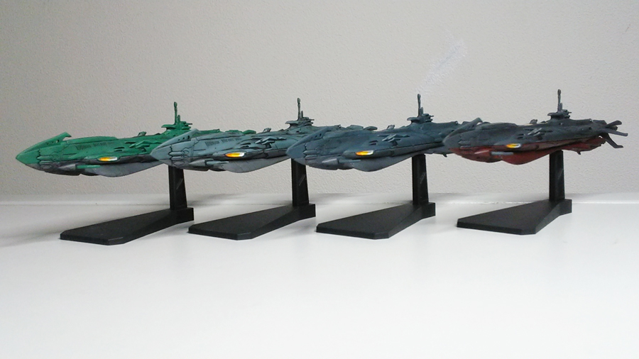 バンダイ：宇宙戦艦ヤマト2199メカコレクションNo19「大ガミラス帝国軍