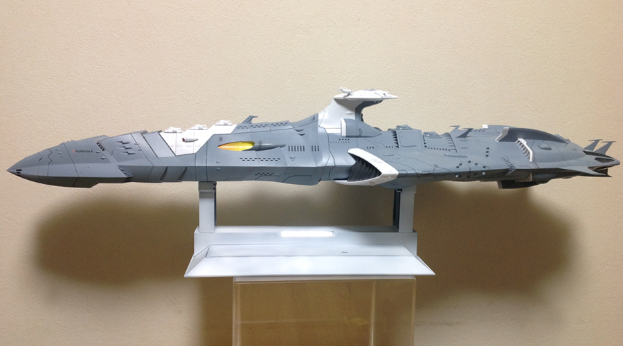 バンダイ：1/1000 大ガミラス帝国軍 ゼルグート級一等航宙戦闘艦