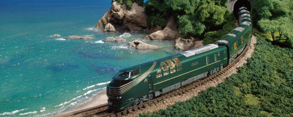 KATO、「87系 TWILIGHT EXPRESS 瑞風 」、4両基本セットと、6両増結