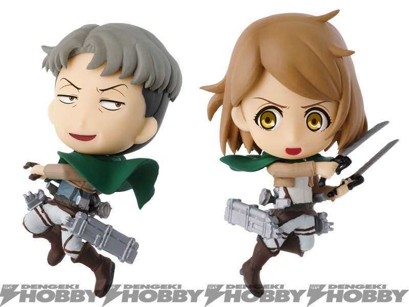 一番くじ 進撃の巨人～飛べ!調査兵団!!～』8月上旬より販売 | 電撃