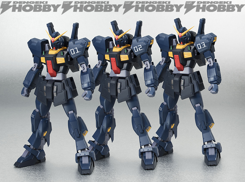 機動戦士Zガンダム』のガンダムMk-Ⅱ、ティターンズカラーとなって